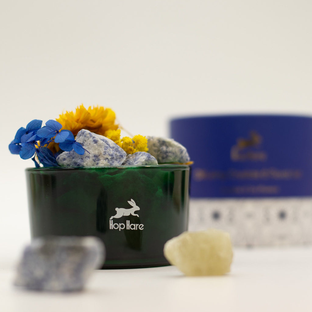 Hop Hare Diffusing Crystals & Floral Set - The Sun