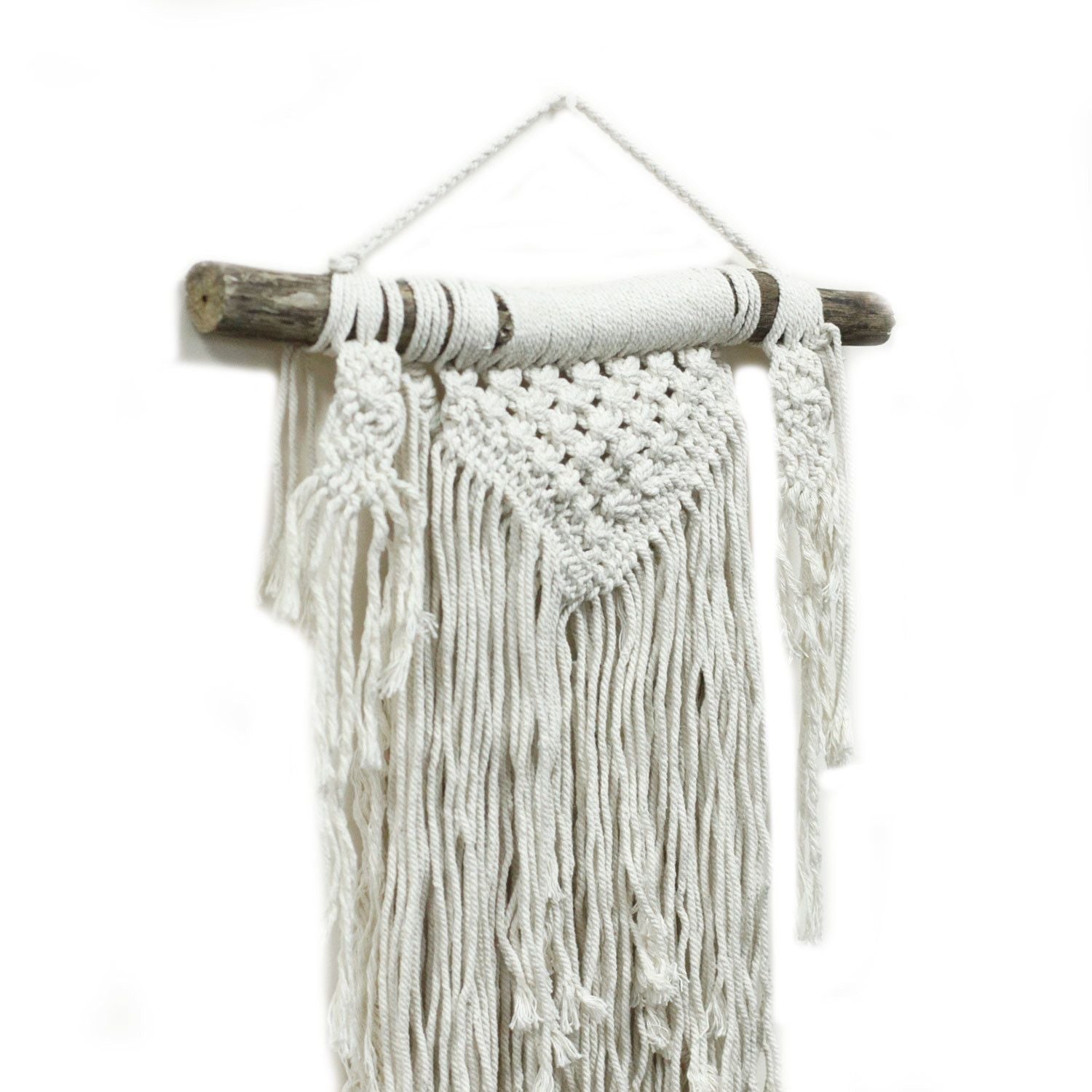 Natural Abundance Macrame Wall Hanging