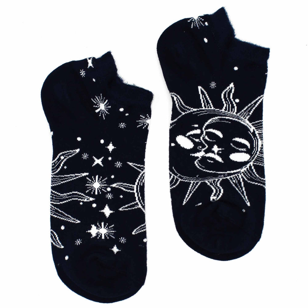 Sun and Moon Hop Hare Bamboo Socks Low S/M