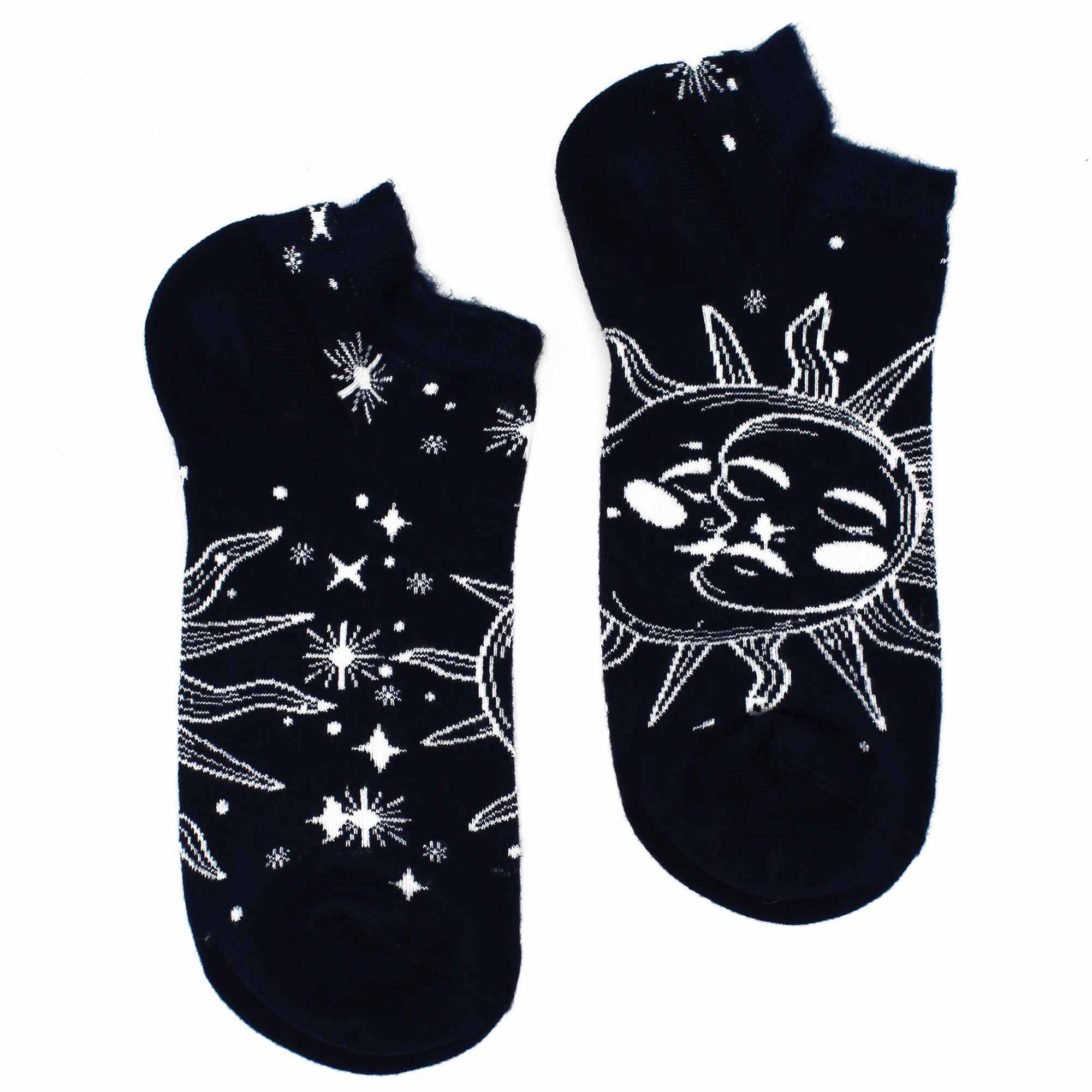 Sun and Moon Hop Hare Bamboo Socks Low S/M