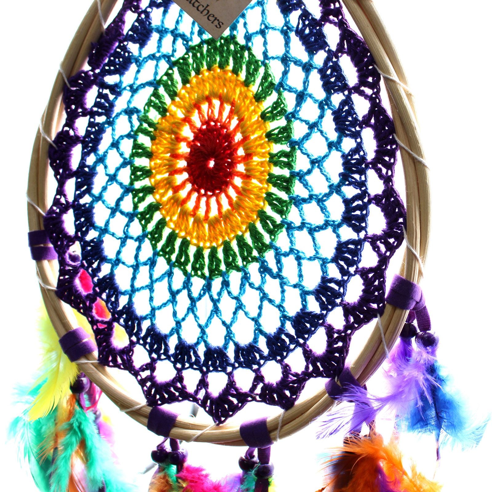 Multi Teardrop Bali Dream Catchers Medium