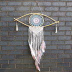 Evil Eye Blue/ White/Pink Protection Dream Catcher Large