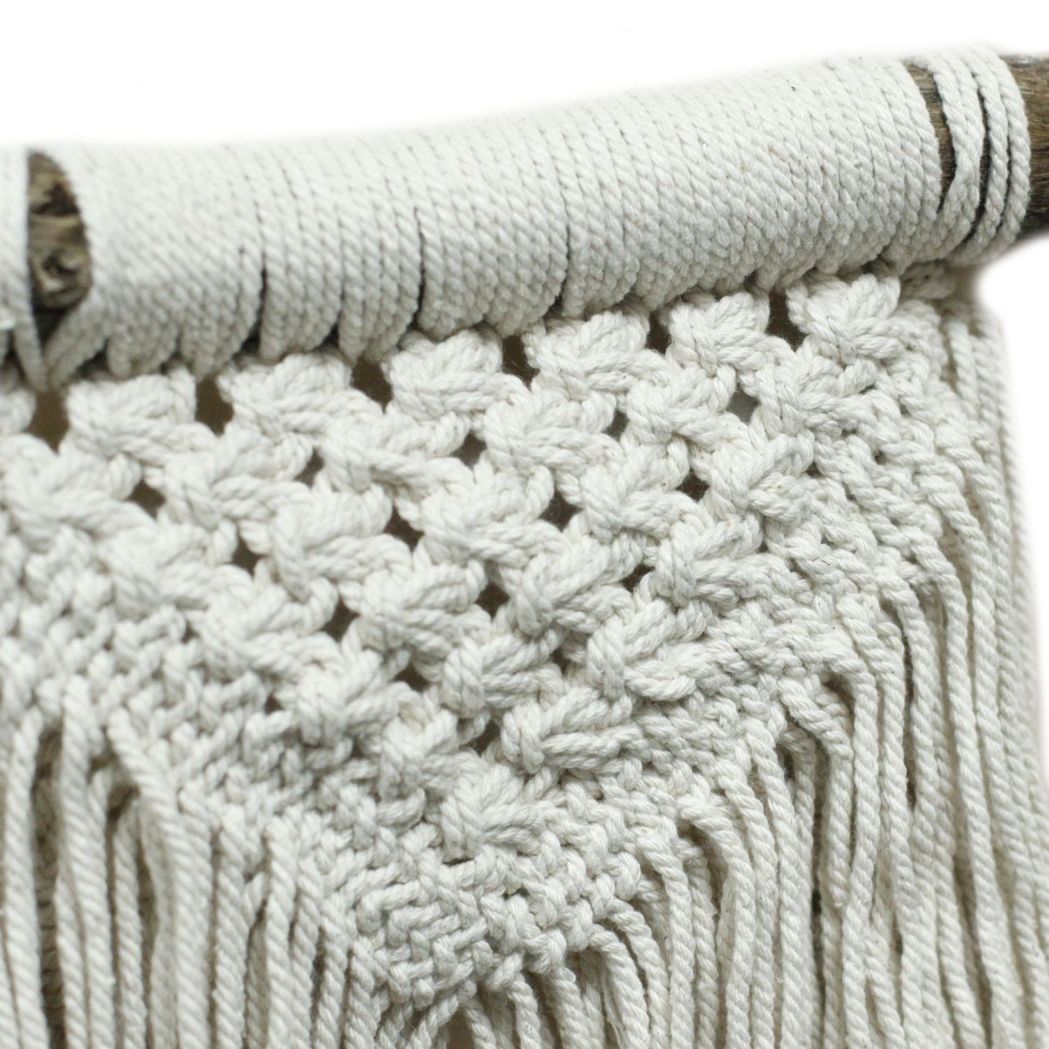 Natural Abundance Macrame Wall Hanging