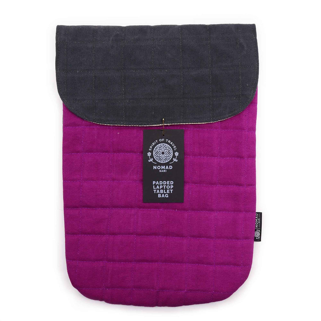 Purple Haze  Stonewash Laptop Padded Pouch