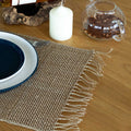 Natural Seagrass Fringe Natural Placemat