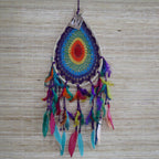 Multi Teardrop Bali Dream Catchers Medium