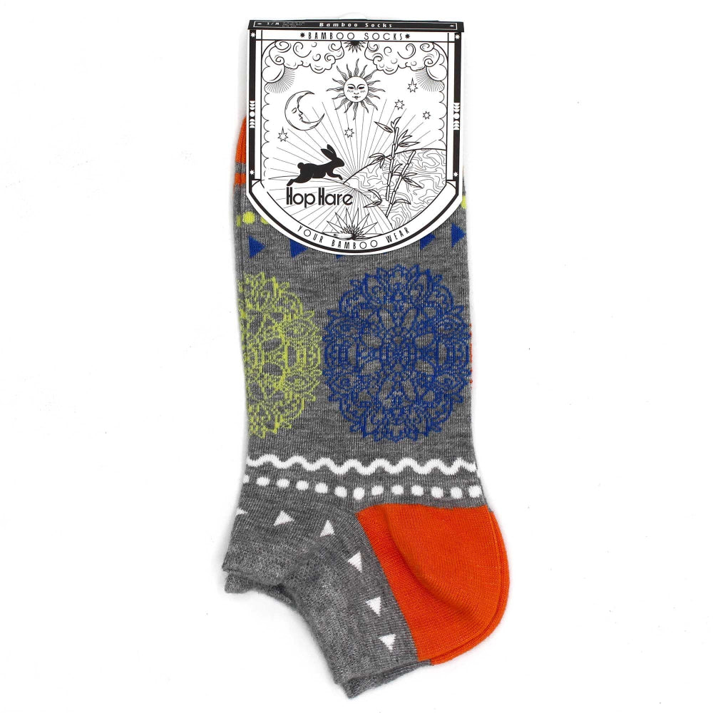 Flowers of Life Hop Hare Bamboo Socks Low S/M