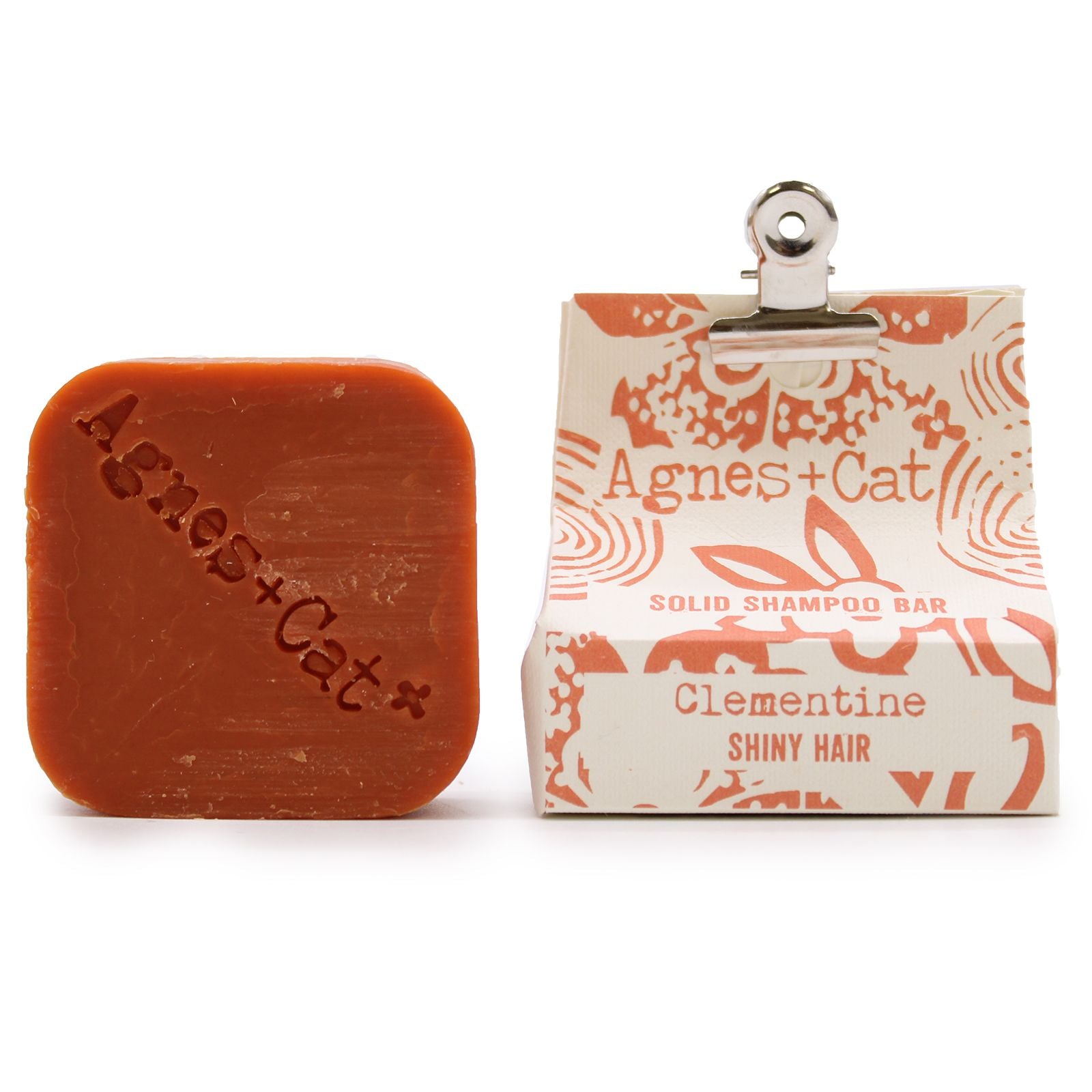 Agnes + Cat Clementine Solid Shampoo
