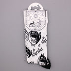Ying Yang Hop Hare Bamboo Socks M/L
