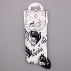 Ying Yang Hop Hare Bamboo Socks S/M