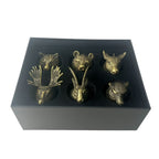 Mystical Creatures Antique Bronze Gift Set of 6 Shot Glasses (50ml)
