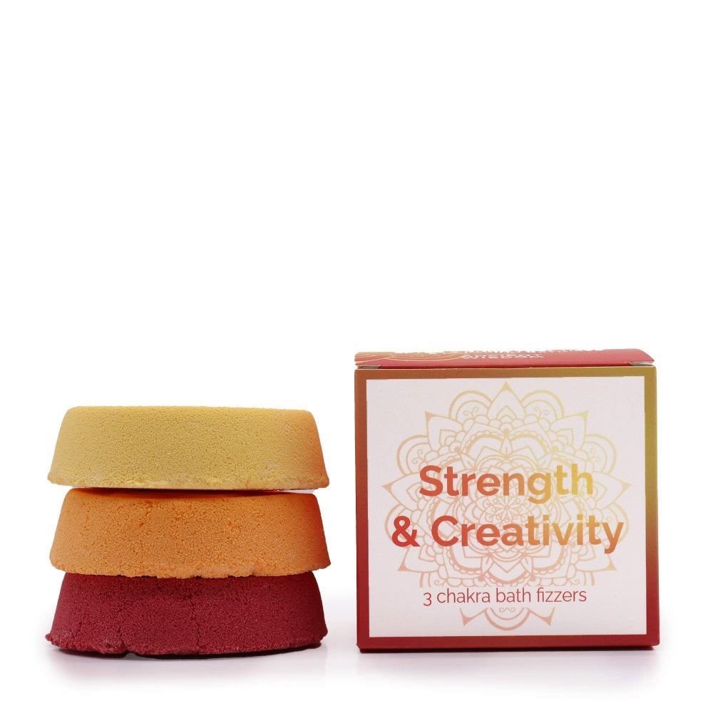 Strength & Creativity Chakra Bath Fizz - Small box