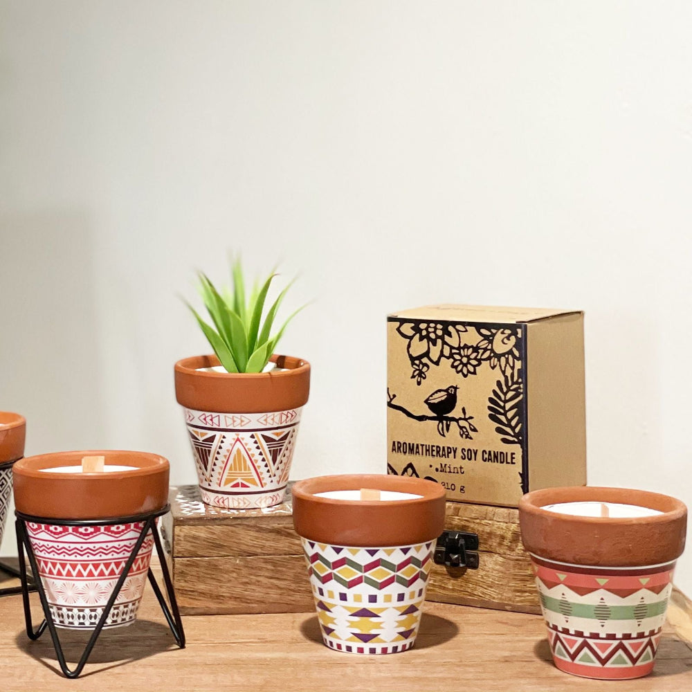 Clove Agnes + Cat Herb Garden Candles