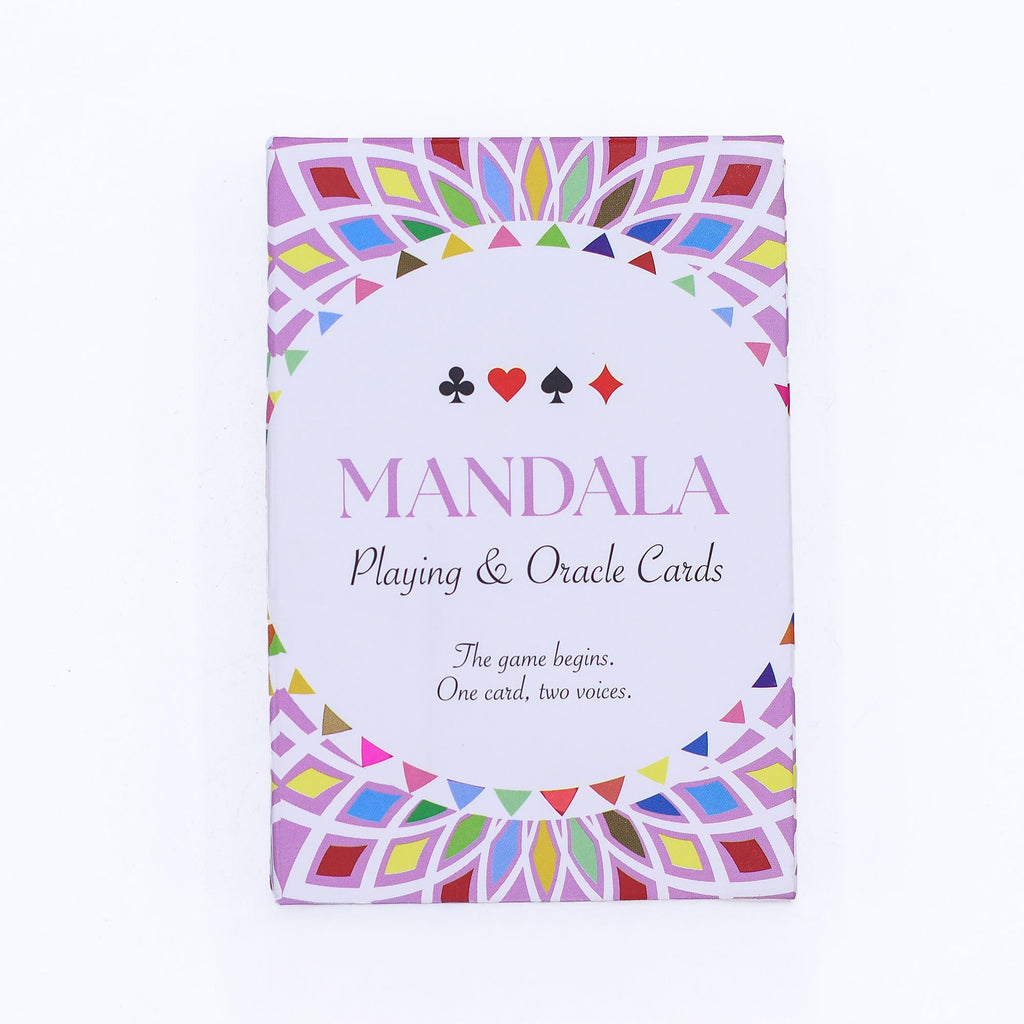Kaleidoscope Symmetry Mandala Playing & Oracle Cards