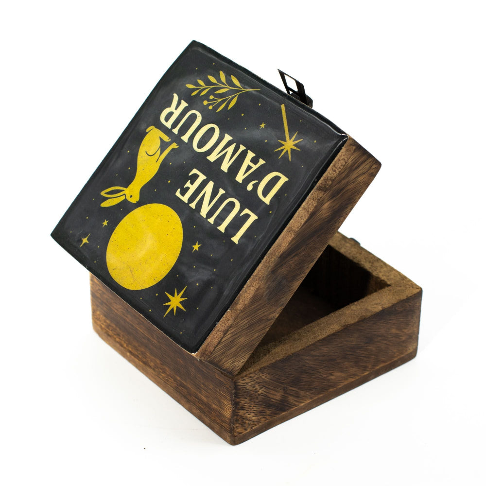 Lune D'Amore Enamelled Box Small