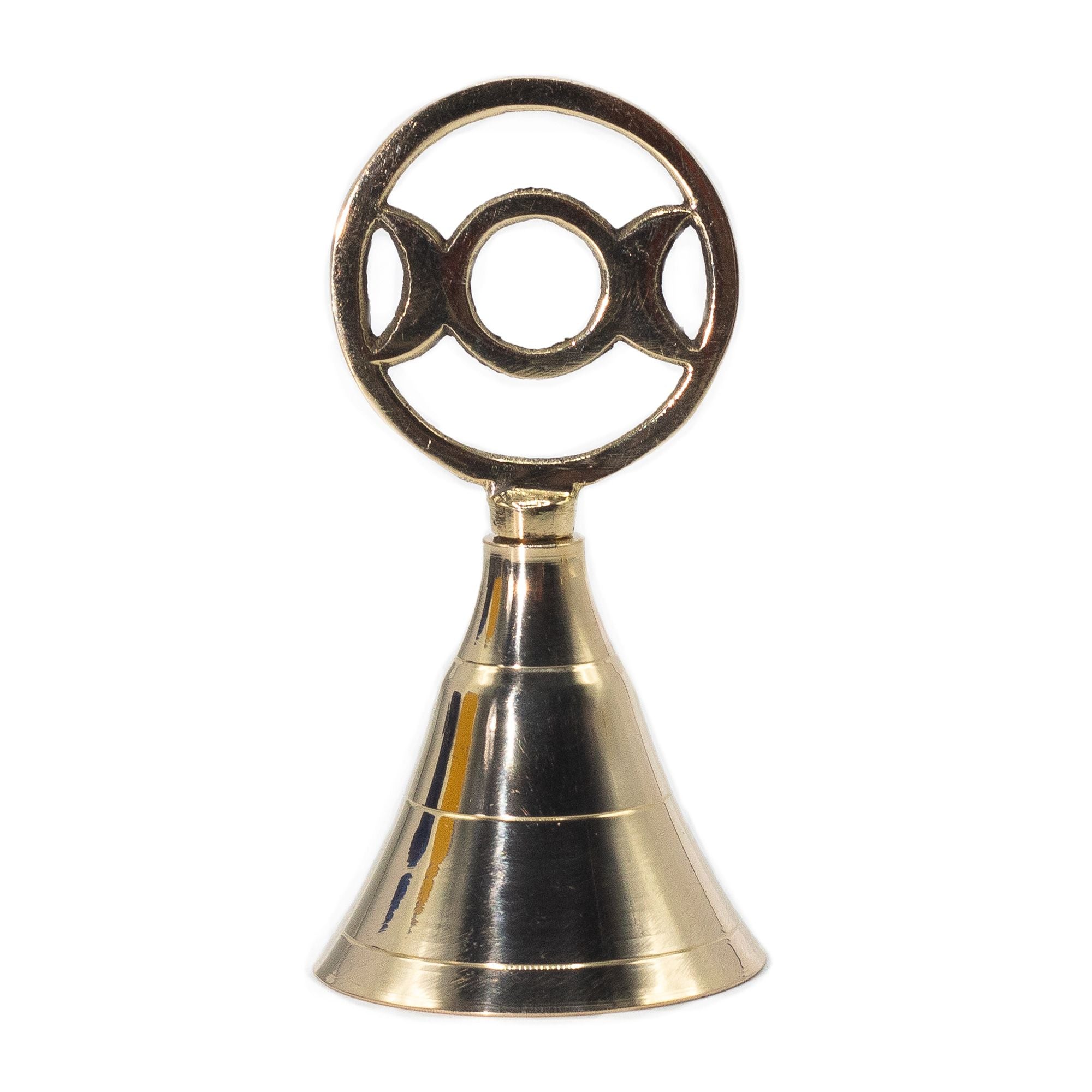 Three Moon Altar Brass Bell