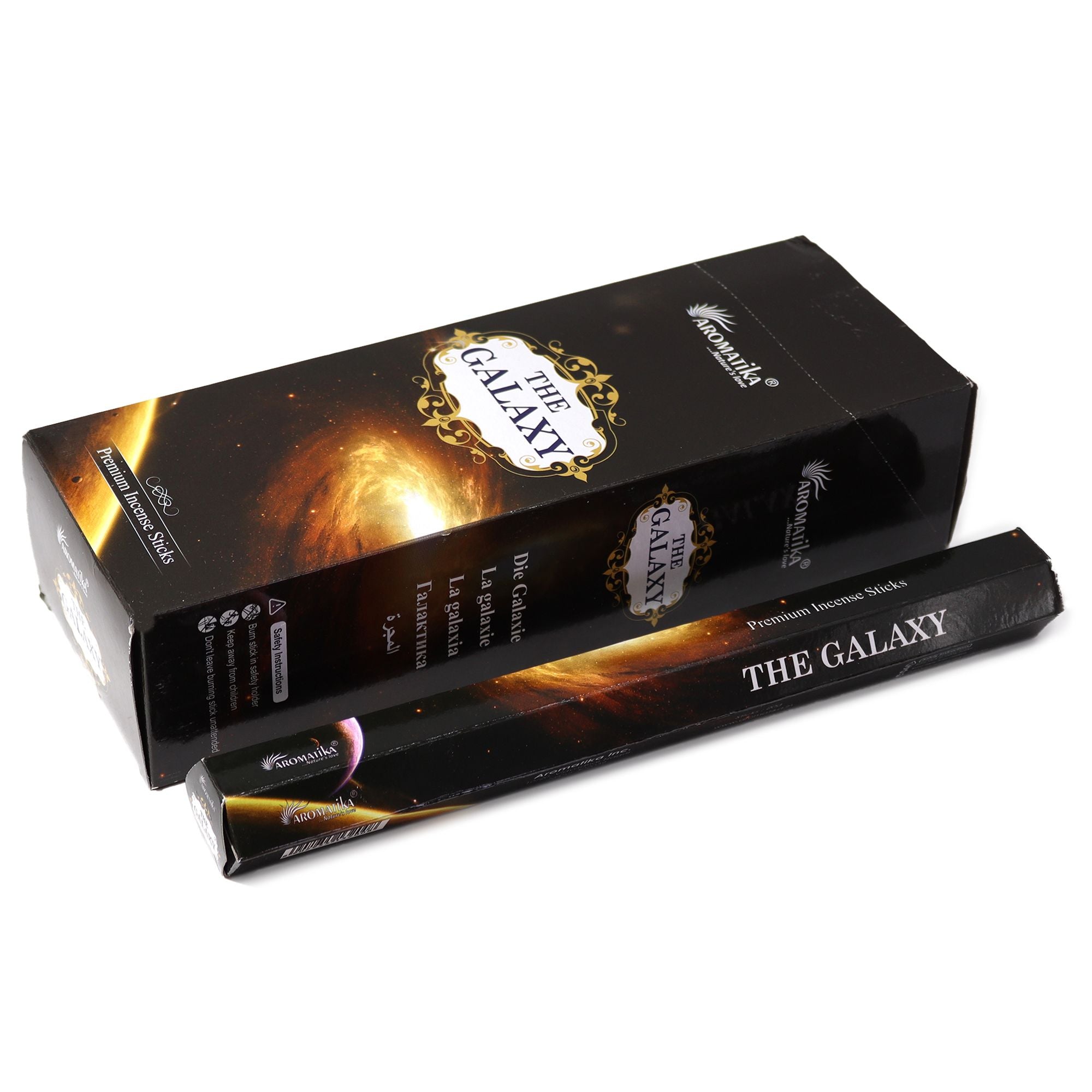 The Galaxy Aromatika Charcoal Free Hex Incense
