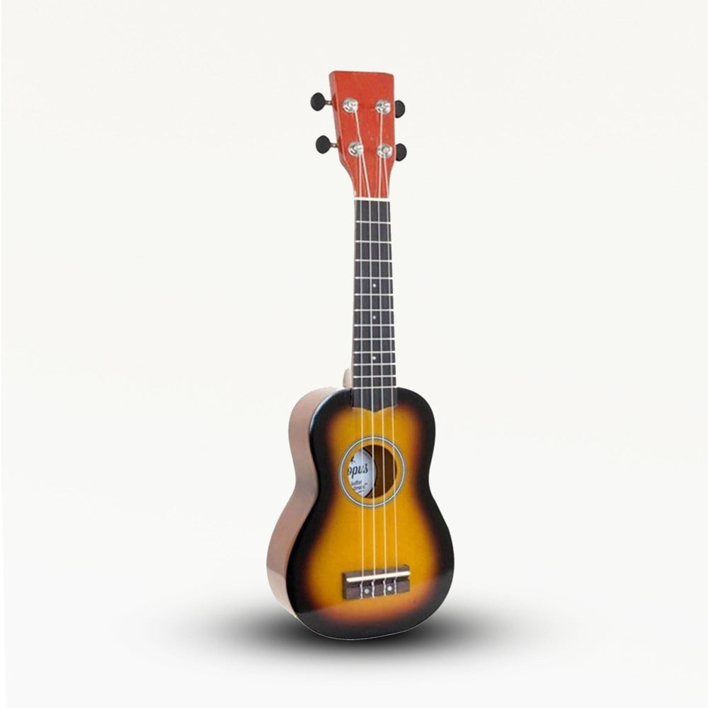 Orange Sunburst Finish Artisan Made Ukulele (4 String)