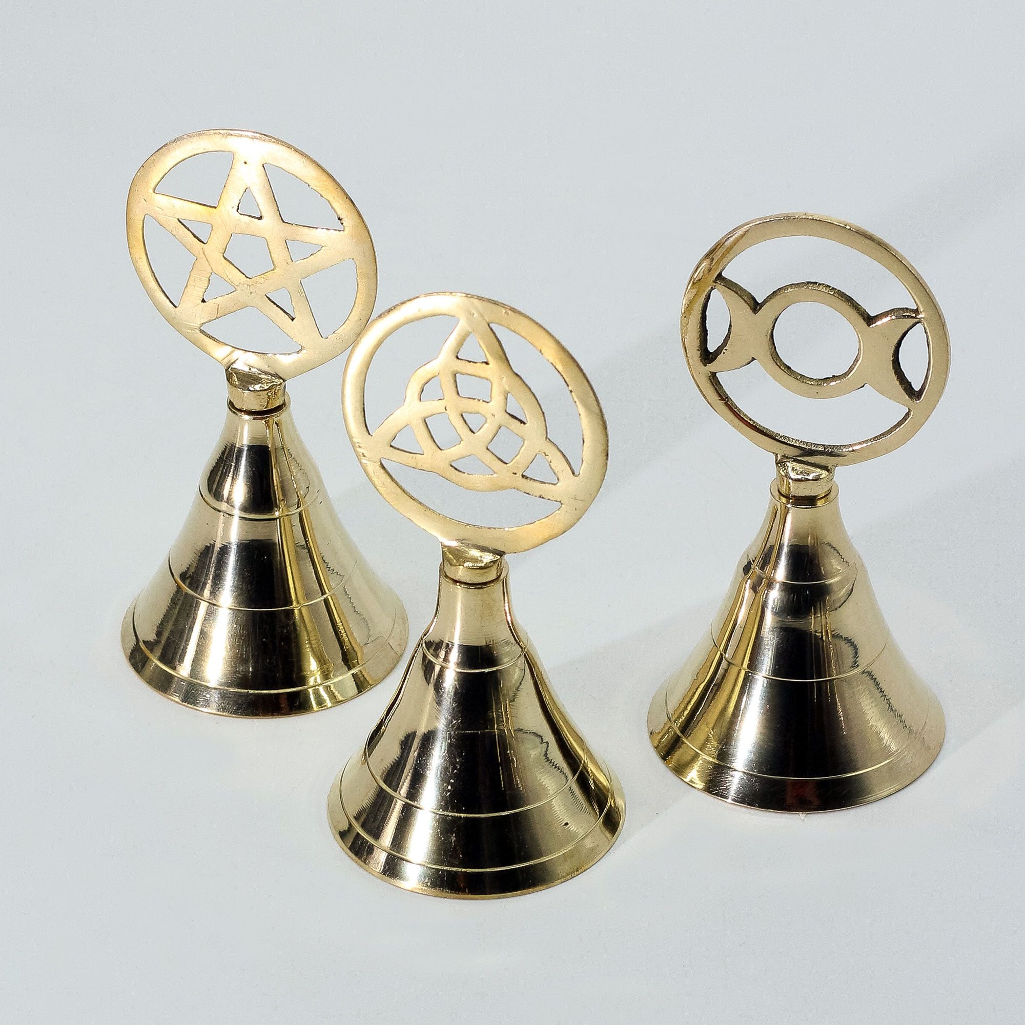 Triquetra Altar Brass Bell
