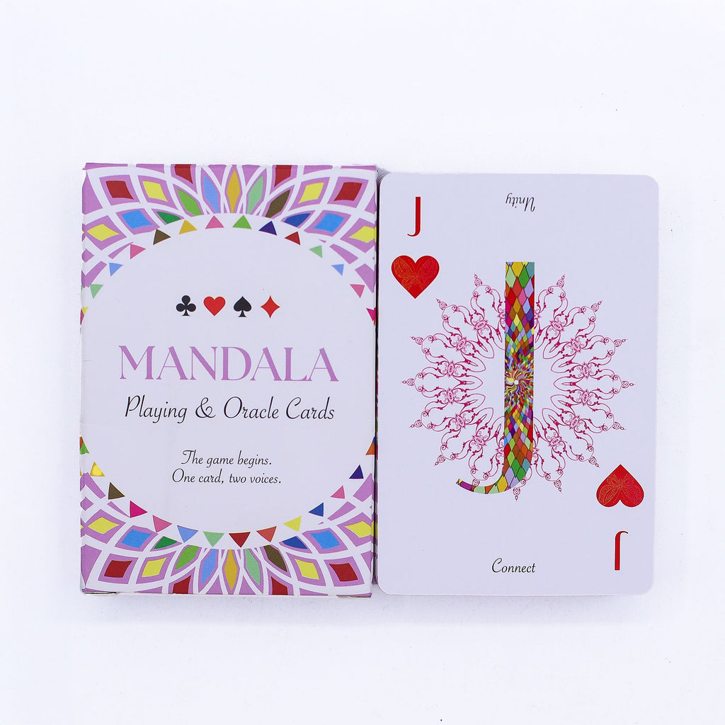 Kaleidoscope Symmetry Mandala Playing & Oracle Cards
