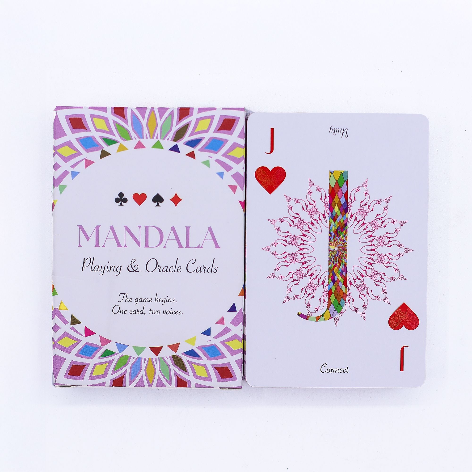 Kaleidoscope Symmetry Mandala Playing & Oracle Cards
