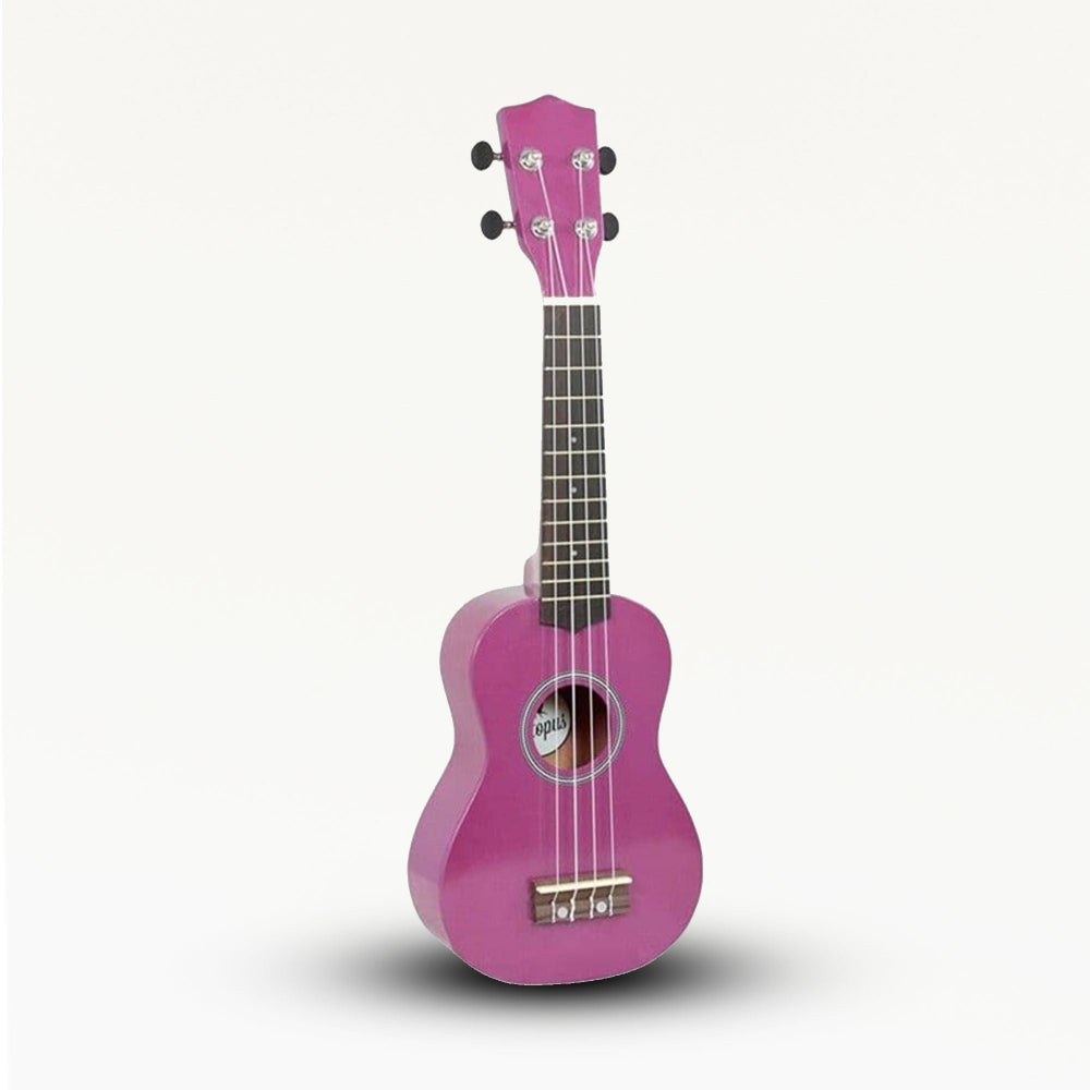 Bright Pink Finish Artisan Made Ukulele  (4 String)