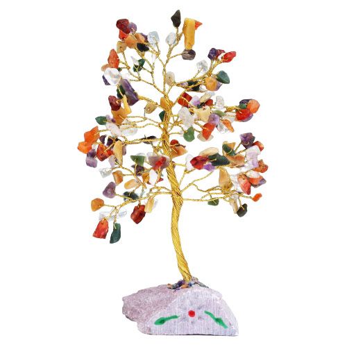 Multi-gem Gemstone Tree  160 Stone