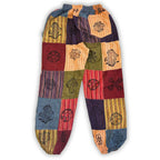 Orange Tones Nomad Sari Mushroom Pants S/M