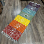 7 Chakras Yoga Rug