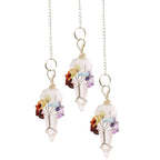 Rock Quartz Seven Chakra Magic Pendulum