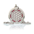 Flower  of Life Aromatherapy Diffuser Necklace 30mm