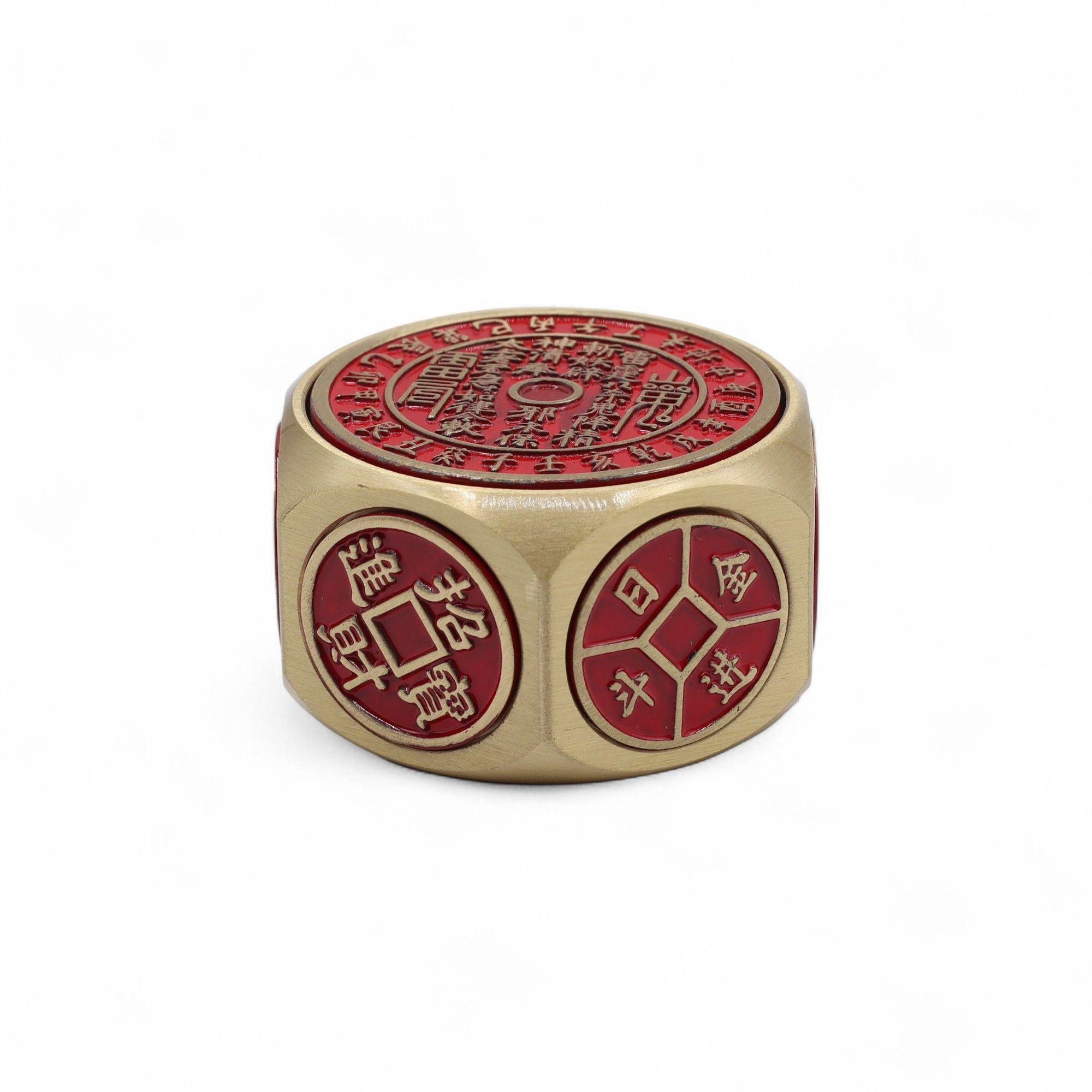 Auspicious Date Selector Feng Shui Fortune Red Calendar & Coin Dice