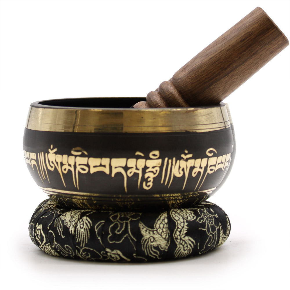 Lotus Flower Tibetan Singing Bowl Set | Symbol of Spiritual Awakening