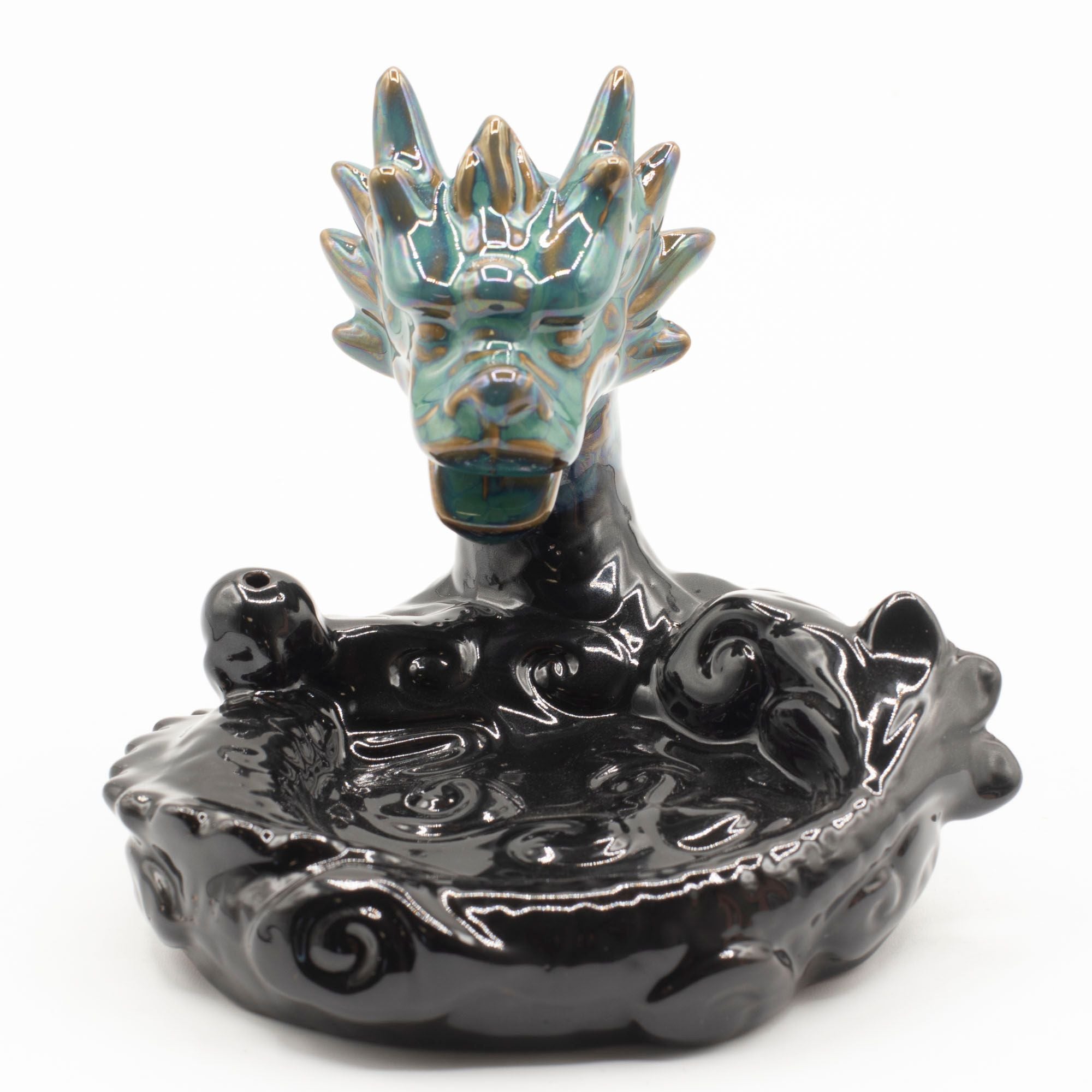 Large Dragon Pool Backflow Incense Burner