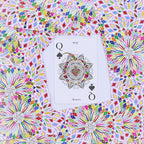 Kaleidoscope Symmetry Mandala Playing & Oracle Cards