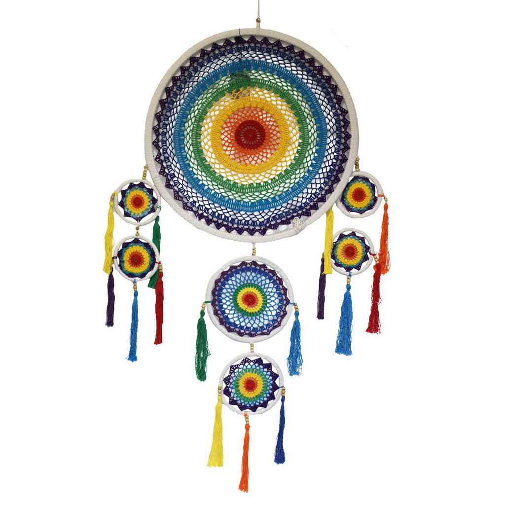 Vivid Rainbow Extra Large Dreamcatcher