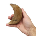 Moon Engraved and Brass Zodiac Sign Incense Burner