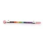 Rose Quartz 7 Chakra Crystal Healing Wand