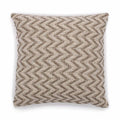 Herringbone Wide Grey  Classic Cushion Cover