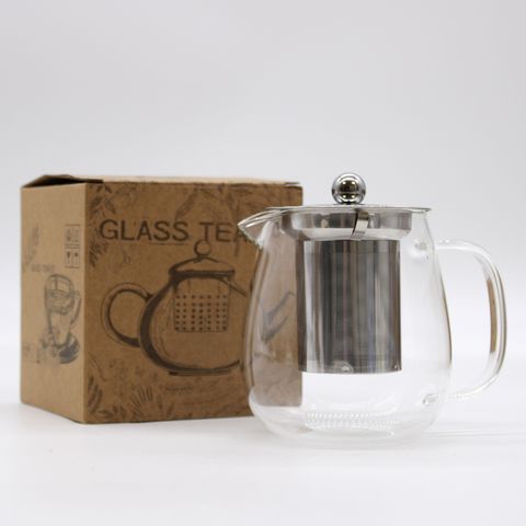 Contemporary Glass Infuser Teapot  550ml
