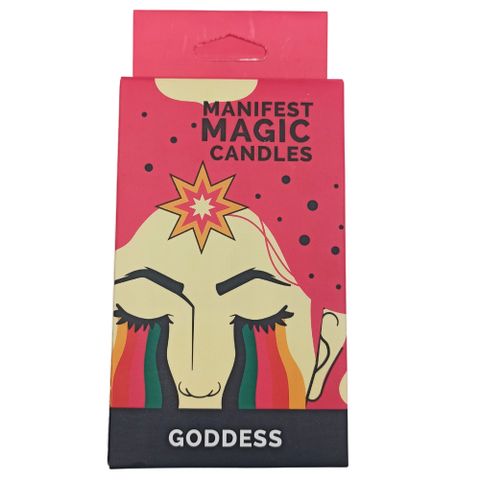 Pink Manifest Magic Candles (pack of 12)