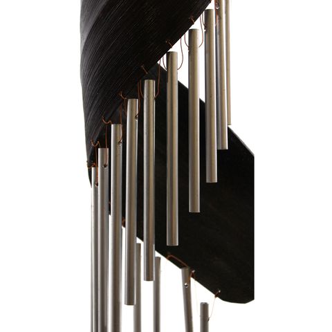 Chocolate Coconut Leaf Wind Chimes