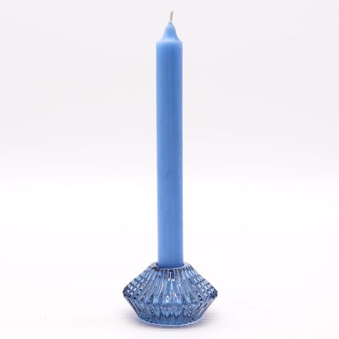 Flower Flip Dinner Candle / Tealight Holder - Royal Blue