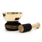 Brass Singing Bowl Gift Set  9cm