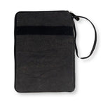 Charcoal Stonewash Travel Laptop Pouch 24x33cm
