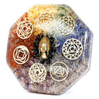 Buddha Chakra Orgonite Desk Power Packs  Lrg