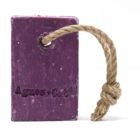 Pressed Peonies Soap On A Rope