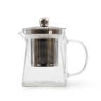 Tower Shape Glass Infuser Teapot  350ml