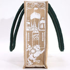 I am Brave Hop Hare Jute Big Bag