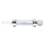 Rock Quartz Hexagonal Crystal Healing Wand  12cm